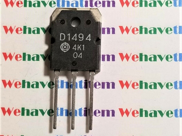 2SD1494 / TRANSISTOR / TO3P / 1 PIECE (QZTY)