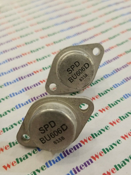 BU606D / TRANSISTOR / SPD / 2 PIECES  (qzty)