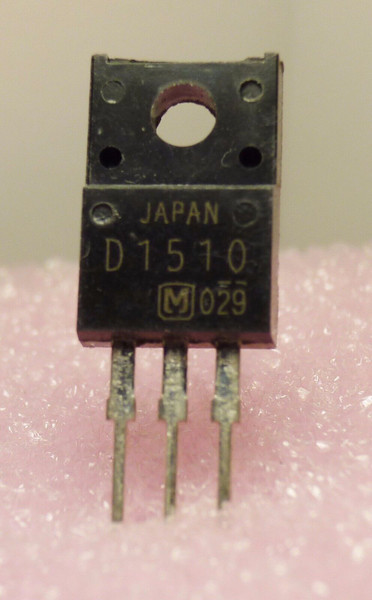 2SD1510 / D1510 / TRANSISTOR / TO220FI / 1 PIECE  (qzty)