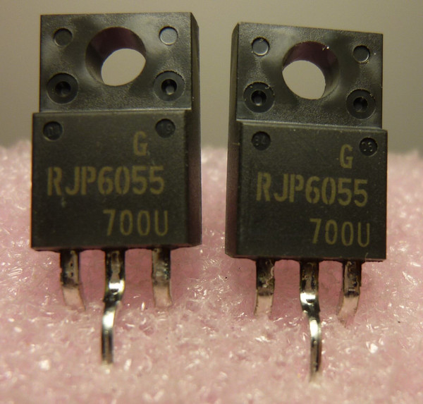 RJP6055 / TRANSISTOR / TO220FI / 2 PIECES (QZTY)