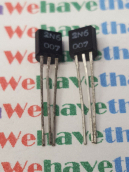 2N6007/ TRANSISTOR / 2 PIECES / (qzty)