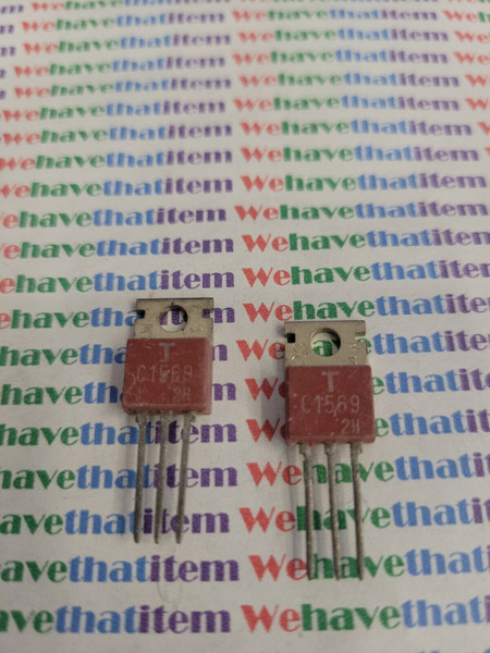 2SC1569 / THOSHIBA / TRANSISTOR  / 2 PIECES  (qzty)