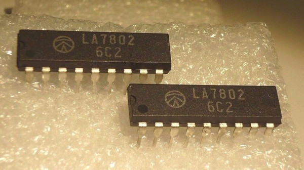 LA7802 / IC / DIP / 2 PIECES (qzty)