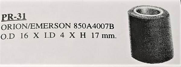 ORION- EMERSON / 850A4007B / PINCH ROLLER / PR31 / 1 PIECE(qzty)