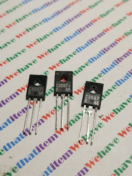 2SC3597 / TRANSISTOR / 3 PIECES (QZTY)