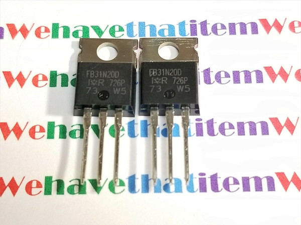 IRFB31N20D / FB31N20D  / FET / TO220 / 2 PIECES  (qzty)