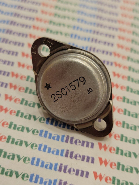 2SC1579 / TRANSISTOR /ECG283 / NTE283 / TO3 / 1 PIECE (qzty)