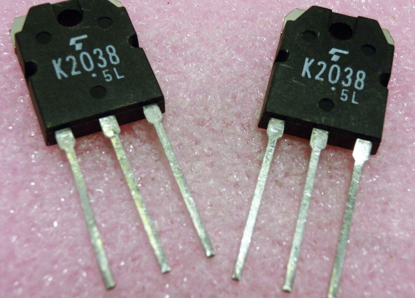 2SK2038 / PART MARKED K2038 /  FET / 2 PIECES (QZTY)