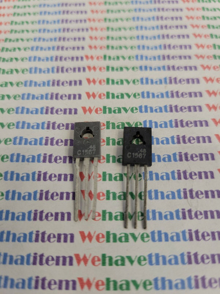 2SC1567  /  TRANSISTOR / 2 PIECES (QZTY)