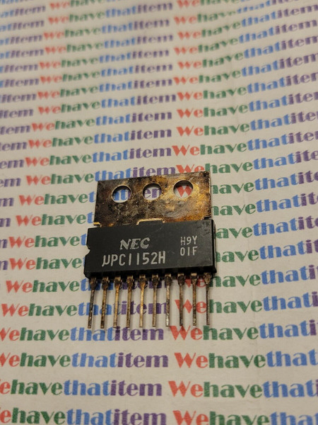 UPC1152H / PART MARKED  / IC / SIP / 1 PIECES (qzty)