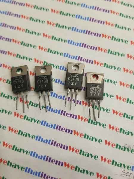 2SC2168 / C2168 / SANKEN / TRANSISTOR / TO220 / 4 PIECES /  (qzty)