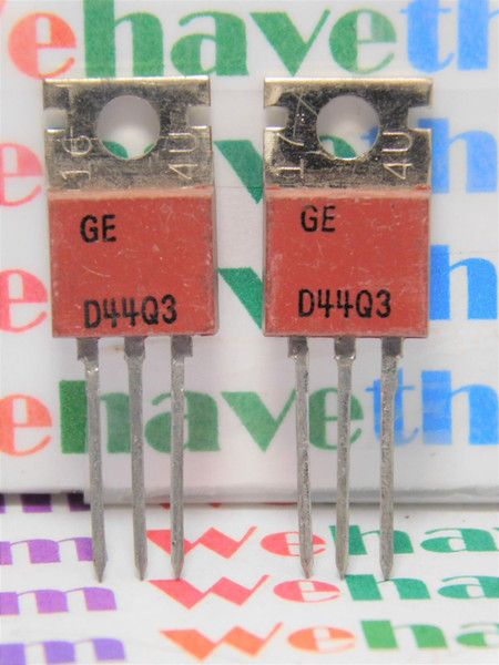 D44Q3/ TRANSISTOR / TO220 / 2 PIECES (QZTY)