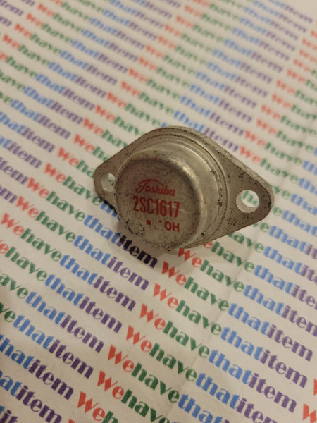 2SC1617 / TRANSISTOR / TOSHIBA  / TO3 / 1 PIECE (qzty)