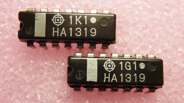 HA1319 / COMPARABLE TO ECG1043, NTE1043 / IC / DIP / 2 PIECES (QZTY)