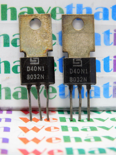 D40N1 / TRANSISTOR / TO220 / 2 PIECES (qzty)