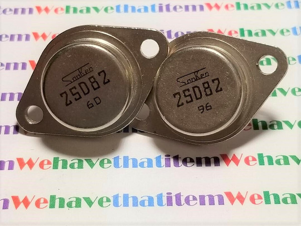 2SD82 / TRANSISTOR  / TO3 / 2 PIECES (qzty)
