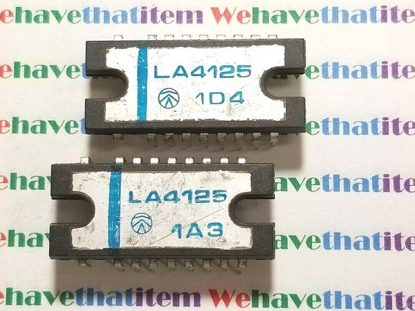 LA4125 / IC / CROSSES TO ECG1383, NTE1383 / DIP / 2 PIECEs (qzty)