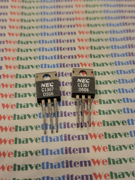 2SC1307 / ECG236 /  NEC / TRANSISTOR / 2 PIECES (QZTY)