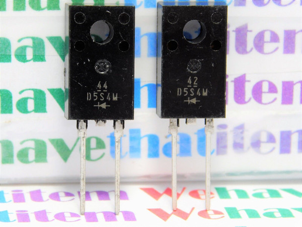 D5S4M / SCHOTTKY DIODE / TO220 / 2 PIECES (QZTY)