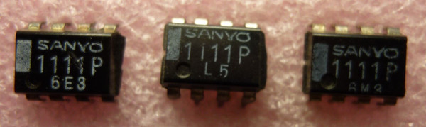LA1111P / PART MARKED A1111P / IC / DIP / 3 PIECES  (QZTY)