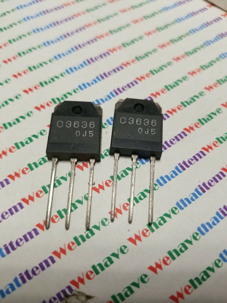 2SC3636 / TRANSISTOR   / 2 PIECES (qzty)