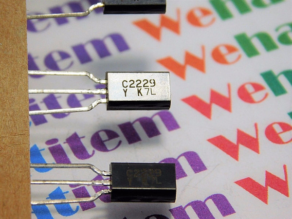 2SC2229 / C2229 / TRANSISTOR / TO92 EXTENDED CASE / 20 PIECES  (qzty)
