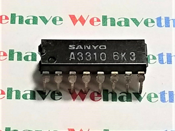 LA3310 / A3310 / IC / CROSSES TO ECG1230, NTE1230 / DIP / 1 PIECE (qzty)