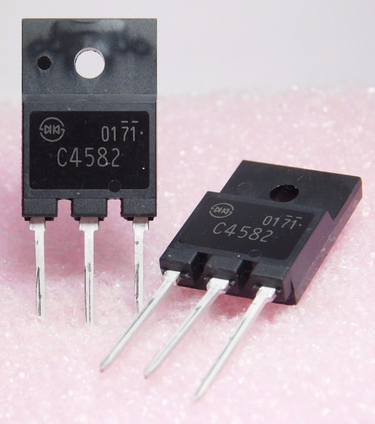 2SC4582 / TRANSISTOR  / TO3 / 2 PIECES (qzty)