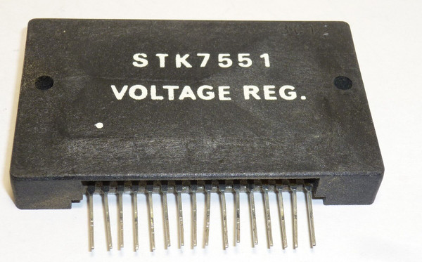 STK7551 / VOLTAGE REGULATOR IC / SIP / 1 PIECE (QZTY)