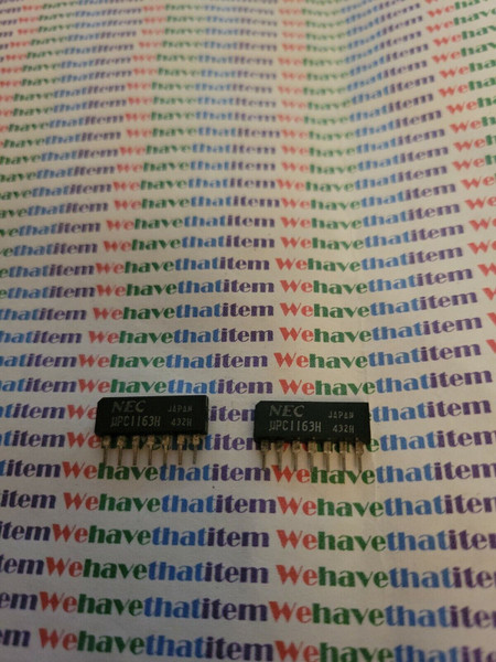 UPC1163H / PART MARKED  / IC / SIP / 2 PIECES (qzty)