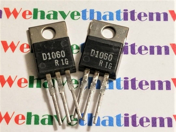 2SD1060 / D1060 / TRANSISTOR / TO220 / 2 PIECES (qzty)