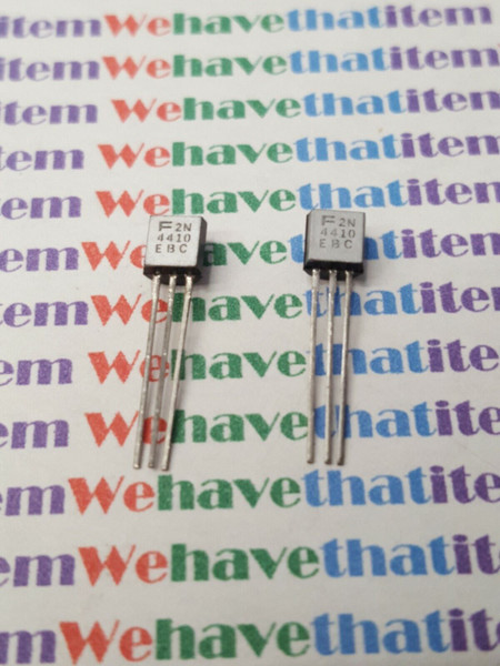 2N4410 / TRANSISTOR / 2 PIECES / (qzty)