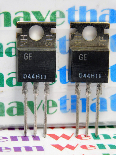 D44H11 / TRANSISTOR / TO220 / 2 PIECES (qzty)