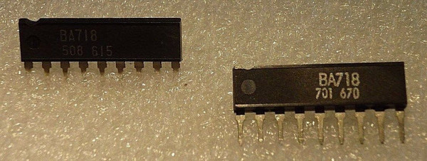BA718 / COMPARABLE TO ECG1529, NTE1529 / IC / 2 PIECES  (qzty)