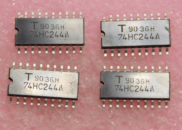 74HC244A / TC74HC244A  / CMOS DIGITAL IC / SURFACE MOUNT / 4 PIECES (qzty)