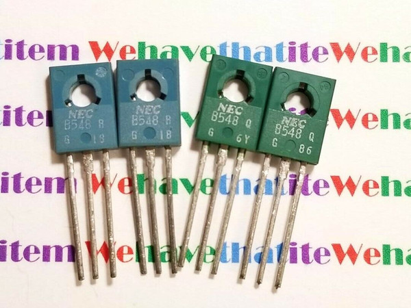 2SB548 / B548 / TRANSISTOR / TO126 / 4 PIECES (qzty)