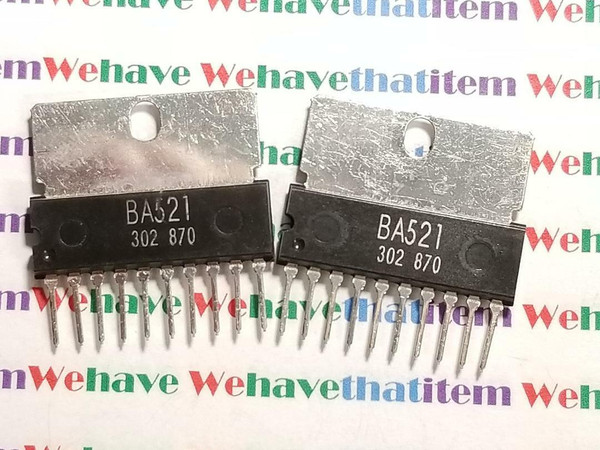 BA521 / CROSSES TO ECG 1166, NTE1166 / IC / SIP / 2 PIECES  (qzty)