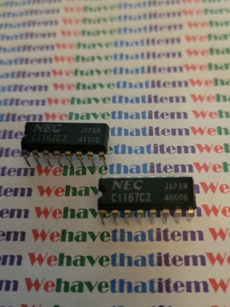 UPC1167C2 / PART MARKED  / IC / DIP / 2 PIECES (qzty)