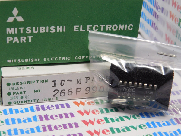 UPA56C / MITSUBISHI BOX MARKED MPA56C / IC / DIP / 4 PIECES (qzty)