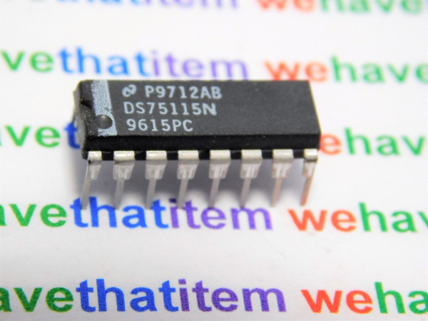 DS75115N / IC / DIP / 1 PIECE /  (qzty)