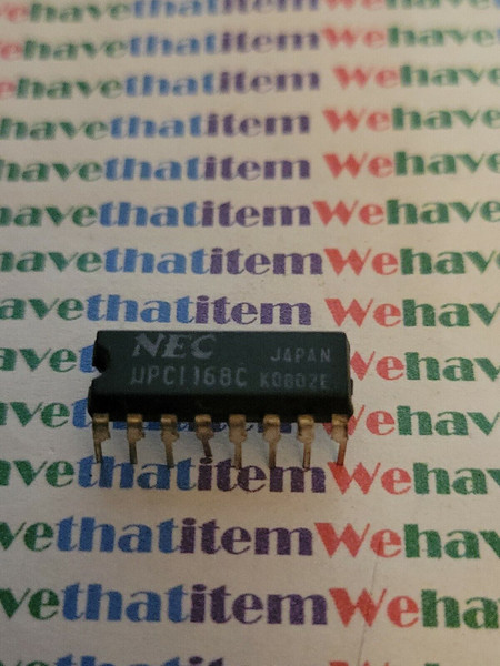 UPC1168C / PART MARKED  / IC / DIP / 2 PIECES (qzty)