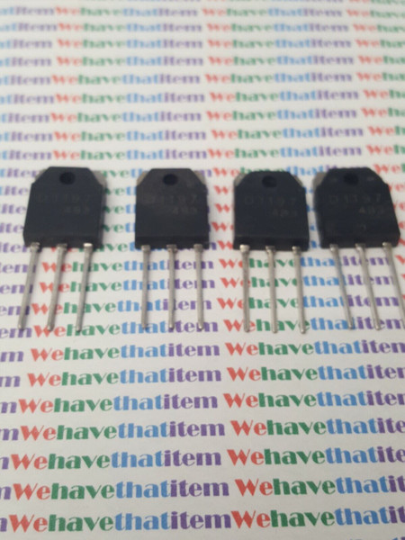 2SD1197 / TRANSISTOR / 4 PIECES / (qzty)