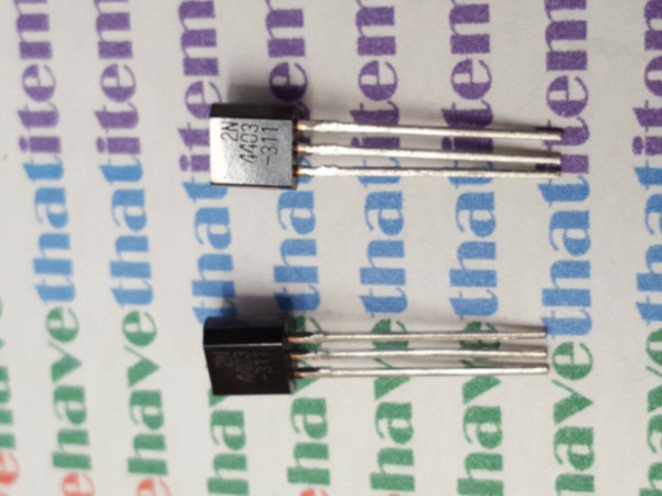2N4403/ TRANSISTOR / 2 PIECES / (qzty)