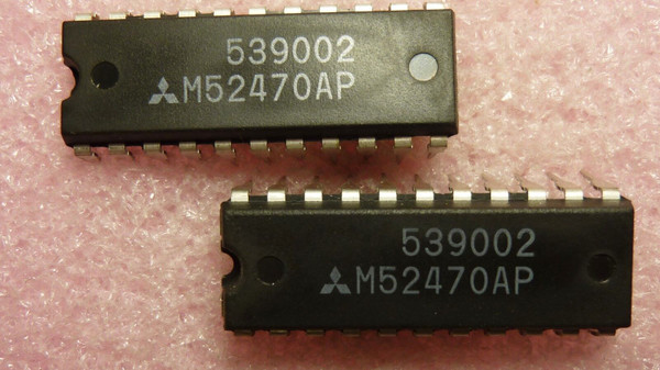M52470AP / IC / DIP / 2 PIECES (QZTY)
