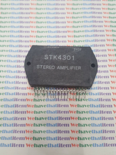 STK4301 / STEREO AMPLIFIER / SIP / 1 PIECE (qzty)