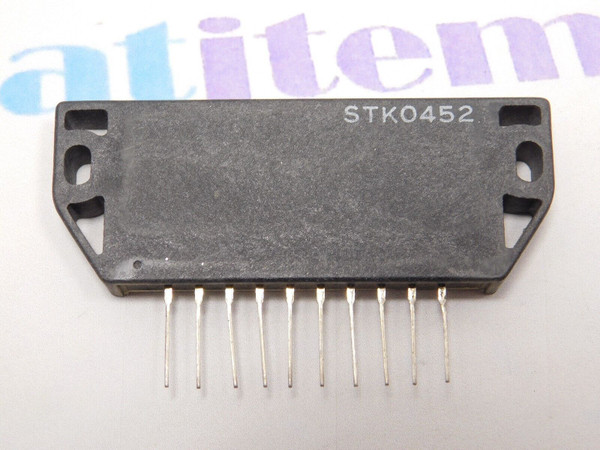 STK0452 / SINGLE CHANNEL POWER AMPLIFIER / SIP / 1 PIECE (qzty)