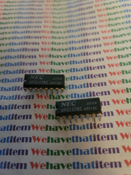 UPC1178C / PART MARKED  / IC / DIP / 2 PIECES (qzty)