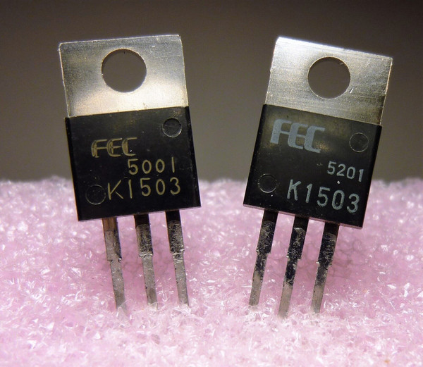 2SK1503 / PART MARKED K1503 /  FET / 2 PIECES (QZTY)