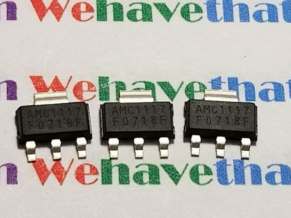 AMC1117SK / AMC1117 / SURFACE MOUNT / 3 PIECES (qzty)