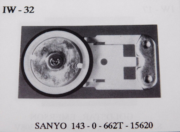 IW32 / SANYO 143-0-662T-15620 / SK VA08 / 1 PIECE (qzty)